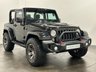 USED 2015 15 JEEP WRANGLER 2.8 CRD X 2d 197 BHP Sensational Rugged All Terrain 2.8 Jeep Wrangler , High Gloss Black, Full Ebony Leather Interior, White Interior Accents, 18"  X Edition Alloy Wheels