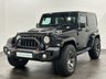 USED 2015 15 JEEP WRANGLER 2.8 CRD X 2d 197 BHP Sensational Rugged All Terrain 2.8 Jeep Wrangler , High Gloss Black, Full Ebony Leather Interior, White Interior Accents, 18"  X Edition Alloy Wheels