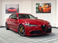 USED 2021 21 ALFA ROMEO GIULIA 2.9 V6 BITURBO QUADRIFOGLIO 4d 503 BHP 1 PREV OWNER / HARMAN KARDON