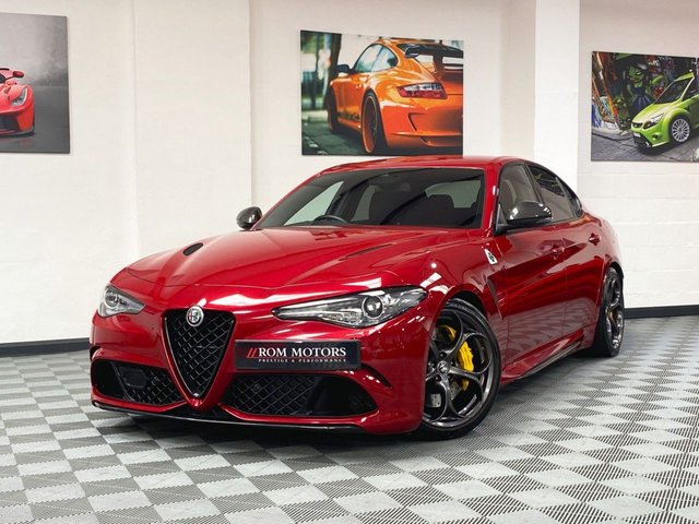 2021 21 Alfa Romeo Giulia 2.9 V6 BITURBO QUADRIFOGLIO 4d 503 BHP