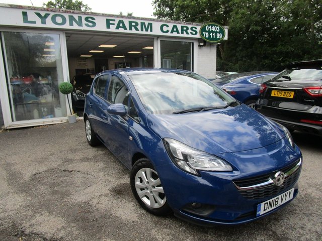2018 18 Vauxhall Corsa 1.4 DESIGN 5d 74 BHP