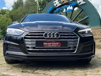 USED 2017 17 AUDI A5 2.0 TFSI S LINE 2d 188 BHP 2017 AUDI A5 2.0 TFSi S-LINE AUTOMATIC COUPE 2DR - 1 FORMER KEEPER - FULL AUDI MAIN DEALER SERVICE HISTORY - SATELLITE NAVIGATION - 1/2 LEATHER/ALCANTARA S-LINE EMBOSSED TRIM -  18 INCH ALLOY WHEELS