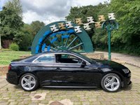 USED 2017 17 AUDI A5 2.0 TFSI S LINE 2d 188 BHP 2017 AUDI A5 2.0 TFSi S-LINE AUTOMATIC COUPE 2DR - 1 FORMER KEEPER - FULL AUDI MAIN DEALER SERVICE HISTORY - SATELLITE NAVIGATION - 1/2 LEATHER/ALCANTARA S-LINE EMBOSSED TRIM -  18 INCH ALLOY WHEELS