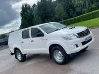USED 2015 15 TOYOTA HI-LUX 2.5 ACTIVE 4X4 D-4D DCB 142 BHP PRICE 11350 + VAT 2270 TOTAL &pound;13620
