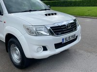 USED 2015 15 TOYOTA HI-LUX 2.5 ACTIVE 4X4 D-4D DCB 142 BHP PRICE 11350 + VAT 2270 TOTAL &pound;13620