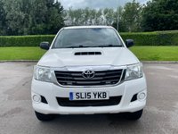 USED 2015 15 TOYOTA HI-LUX 2.5 ACTIVE 4X4 D-4D DCB 142 BHP PRICE 11350 + VAT 2270 TOTAL &pound;13620