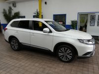USED 2019 68 MITSUBISHI OUTLANDER 2.0 JURO 5d 148 BHP 7 SEATS APP SAT NAV REAR CAMERA PARKING SENSORS LOW MILEAGE MITSUBISHI WARRANTY TILL FEB 2024