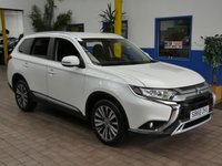 USED 2019 68 MITSUBISHI OUTLANDER 2.0 JURO 5d 148 BHP 7 SEATS APP SAT NAV REAR CAMERA PARKING SENSORS LOW MILEAGE MITSUBISHI WARRANTY TILL FEB 2024