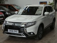 USED 2019 68 MITSUBISHI OUTLANDER 2.0 JURO 5d 148 BHP 7 SEATS APP SAT NAV REAR CAMERA PARKING SENSORS LOW MILEAGE MITSUBISHI WARRANTY TILL FEB 2024