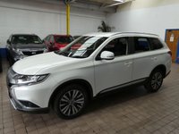 USED 2019 68 MITSUBISHI OUTLANDER 2.0 JURO 5d 148 BHP 7 SEATS APP SAT NAV REAR CAMERA PARKING SENSORS LOW MILEAGE MITSUBISHI WARRANTY TILL FEB 2024