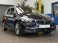 USED 2019 69 BMW 2 SERIES 1.5 218I LUXURY GRAN TOURER 5d 139 BHP STUNNING EXAMPLE 7 SEATS SAT NAV LEATHER PARKING SENSOR 1 OWNER LOW MILES 6 MONTHS GOLD WARRANTY