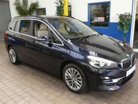 USED 2019 69 BMW 2 SERIES 1.5 218I LUXURY GRAN TOURER 5d 139 BHP STUNNING EXAMPLE 7 SEATS SAT NAV LEATHER PARKING SENSOR 1 OWNER LOW MILES 6 MONTHS GOLD WARRANTY