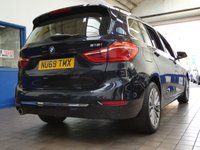 USED 2019 69 BMW 2 SERIES 1.5 218I LUXURY GRAN TOURER 5d 139 BHP STUNNING EXAMPLE 7 SEATS SAT NAV LEATHER PARKING SENSOR 1 OWNER LOW MILES 6 MONTHS GOLD WARRANTY