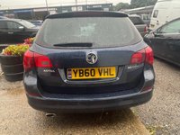 USED 2011 60 VAUXHALL ASTRA 2.0 SE CDTI 5d 157 BHP 