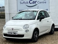 USED 2014 14 FIAT 500 1.2 POP 3d 69 BHP www.suffolkcarcentre.co.uk - Located at Lowestoft