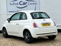 USED 2014 14 FIAT 500 1.2 POP 3d 69 BHP www.suffolkcarcentre.co.uk - Located at Lowestoft