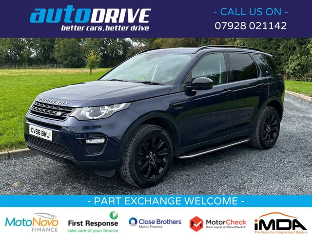 2016 66 Land Rover Discovery Sport 2.0 TD4 SE TECH 5d 180 BHP