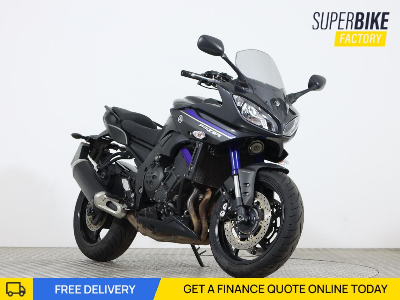 2015 YAMAHA FZ8 GREY with 9868 miles - Used Motorbikes