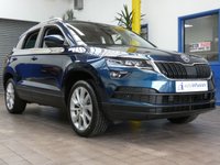 USED 2019 69 SKODA KAROQ 1.5 SE L TSI DSG 5d 148 BHP EURO 6 CAZ AND ULEZ COMPLIANT SAT NAV CRUISE DAB PART LEATHER INTERIOR HEATED SEATS REAR CAMERA PARKING SENSORS