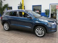 USED 2019 69 SKODA KAROQ 1.5 SE L TSI DSG 5d 148 BHP EURO 6 CAZ AND ULEZ COMPLIANT SAT NAV CRUISE DAB PART LEATHER INTERIOR HEATED SEATS REAR CAMERA PARKING SENSORS