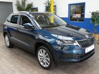 USED 2019 69 SKODA KAROQ 1.5 SE L TSI DSG 5d 148 BHP EURO 6 CAZ AND ULEZ COMPLIANT SAT NAV CRUISE DAB PART LEATHER INTERIOR HEATED SEATS REAR CAMERA PARKING SENSORS
