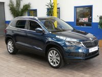 USED 2019 69 SKODA KAROQ 1.5 SE L TSI DSG 5d 148 BHP EURO 6 CAZ AND ULEZ COMPLIANT SAT NAV CRUISE DAB PART LEATHER INTERIOR HEATED SEATS REAR CAMERA PARKING SENSORS