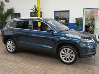 USED 2019 69 SKODA KAROQ 1.5 SE L TSI DSG 5d 148 BHP EURO 6 CAZ AND ULEZ COMPLIANT SAT NAV CRUISE DAB PART LEATHER INTERIOR HEATED SEATS REAR CAMERA PARKING SENSORS