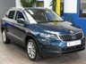 USED 2019 69 SKODA KAROQ 1.5 SE L TSI DSG 5d 148 BHP EURO 6 CAZ AND ULEZ COMPLIANT SAT NAV CRUISE DAB PART LEATHER INTERIOR HEATED SEATS REAR CAMERA PARKING SENSORS