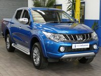 USED 2019 19 MITSUBISHI L200 2.4 DI-D 4WD WARRIOR DCB 178 BHP LOAD COVER LOAD LINER APP BASED SAT NAV HEATED LEATHER REAR CAMERA 1 OWNER EXCELLENT SERVICE HISTORY