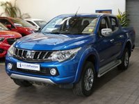 USED 2019 19 MITSUBISHI L200 2.4 DI-D 4WD WARRIOR DCB 178 BHP LOAD COVER LOAD LINER APP BASED SAT NAV HEATED LEATHER REAR CAMERA 1 OWNER EXCELLENT SERVICE HISTORY