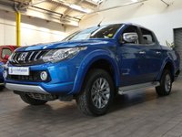 USED 2019 19 MITSUBISHI L200 2.4 DI-D 4WD WARRIOR DCB 178 BHP LOAD COVER LOAD LINER APP BASED SAT NAV HEATED LEATHER REAR CAMERA 1 OWNER EXCELLENT SERVICE HISTORY