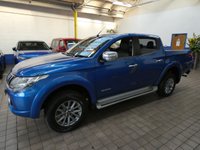 USED 2019 19 MITSUBISHI L200 2.4 DI-D 4WD WARRIOR DCB 178 BHP LOAD COVER LOAD LINER APP BASED SAT NAV HEATED LEATHER REAR CAMERA 1 OWNER EXCELLENT SERVICE HISTORY