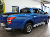 USED 2019 19 MITSUBISHI L200 2.4 DI-D 4WD WARRIOR DCB 178 BHP LOAD COVER LOAD LINER APP BASED SAT NAV HEATED LEATHER REAR CAMERA 1 OWNER EXCELLENT SERVICE HISTORY