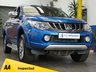 USED 2019 19 MITSUBISHI L200 2.4 DI-D 4WD WARRIOR DCB 178 BHP LOAD COVER LOAD LINER APP BASED SAT NAV HEATED LEATHER REAR CAMERA 1 OWNER EXCELLENT SERVICE HISTORY