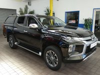 USED 2019 69 MITSUBISHI L200 2.3 DI-D BARBARIAN DCB 148 BHP APP SAT NAV LEATHER CAMERA  TRUCKMAN TOP LOAD LINER 2 OWNERS SERVICE HISTORY MITSUBISHI WARRANTY TILL SEPT 2024