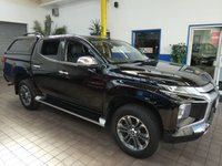 USED 2019 69 MITSUBISHI L200 2.3 DI-D BARBARIAN DCB 148 BHP APP SAT NAV LEATHER CAMERA  TRUCKMAN TOP LOAD LINER 2 OWNERS SERVICE HISTORY MITSUBISHI WARRANTY TILL SEPT 2024