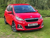 USED 2015 65 PEUGEOT 108 1.2 PURETECH ALLURE 5d 82 BHP 