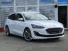 USED 2020 20 FORD FOCUS 1.5 VIGNALE TDCI 5d 119 BHP Finished in FROZEN WHITE metallic with contrasting BLACK PERFORATED Leather Heated trim. This is a modern day peoples Estate car. It is a reliable, practical and affordable vehicle that is liked by everyone. Great features which include Sat Nav, Auto Parking, Cruise Control, Rear View Camera, Heated Seats, Heads Up Display, Band and Olfsen Speakers, Heated Steering Wheel, Power Rear Boot, Park Sensors, Heated Front Screen, B/Tooth, DAB radio, Alloys, Front Fogs and much more. 4 Service stamps