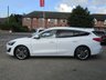 USED 2020 20 FORD FOCUS 1.5 VIGNALE TDCI 5d 119 BHP Finished in FROZEN WHITE metallic with contrasting BLACK PERFORATED Leather Heated trim. This is a modern day peoples Estate car. It is a reliable, practical and affordable vehicle that is liked by everyone. Great features which include Sat Nav, Auto Parking, Cruise Control, Rear View Camera, Heated Seats, Heads Up Display, Band and Olfsen Speakers, Heated Steering Wheel, Power Rear Boot, Park Sensors, Heated Front Screen, B/Tooth, DAB radio, Alloys, Front Fogs and much more. 4 Service stamps