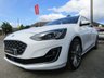 USED 2020 20 FORD FOCUS 1.5 VIGNALE TDCI 5d 119 BHP Finished in FROZEN WHITE metallic with contrasting BLACK PERFORATED Leather Heated trim. This is a modern day peoples Estate car. It is a reliable, practical and affordable vehicle that is liked by everyone. Great features which include Sat Nav, Auto Parking, Cruise Control, Rear View Camera, Heated Seats, Heads Up Display, Band and Olfsen Speakers, Heated Steering Wheel, Power Rear Boot, Park Sensors, Heated Front Screen, B/Tooth, DAB radio, Alloys, Front Fogs and much more. 4 Service stamps