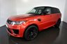 USED 2019 19 LAND ROVER RANGE ROVER SPORT 3.0 SDV6 HSE DYNAMIC 5d AUTO-1 OWNER FROM NEW-FINISHED IN FIRENZE RED WITH IVORY LEATHER UPHOLSTERY-PANORAMIC ROOF-22