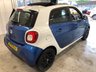USED 2016 16 SMART FORFOUR 0.9 NIGHT SKY PROXY T 5d 90 BHP+0 ROAD TAX+ 2KEYS+1 FORMER KEEPER+ALLOYS+CLIMATE+HALF LEATHER SEATS+MEDIA+BLUETOOTH+USB+AUX+DAB