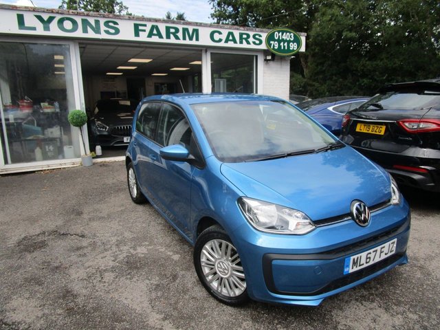 2017 67 Volkswagen Up 1.0 MOVE UP 5d 60 BHP