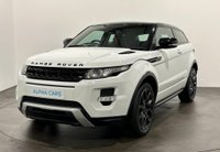 USED 2012 LAND ROVER RANGE ROVER EVOQUE 2.0 SI4 DYNAMIC LUX 3d 240 BHP Striking High Gloss Fuji White, Full Ebony Black Leather, Panoramic Glass Roof,Power Tailgate