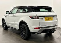 USED 2012 LAND ROVER RANGE ROVER EVOQUE 2.0 SI4 DYNAMIC LUX 3d 240 BHP Striking High Gloss Fuji White, Full Ebony Black Leather, Panoramic Glass Roof,Power Tailgate