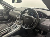USED 2012 LAND ROVER RANGE ROVER EVOQUE 2.0 SI4 DYNAMIC LUX 3d 240 BHP Striking High Gloss Fuji White, Full Ebony Black Leather, Panoramic Glass Roof,Power Tailgate