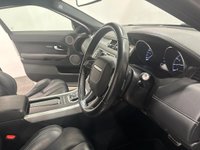 USED 2012 LAND ROVER RANGE ROVER EVOQUE 2.0 SI4 DYNAMIC LUX 3d 240 BHP Striking High Gloss Fuji White, Full Ebony Black Leather, Panoramic Glass Roof,Power Tailgate