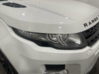 USED 2012 LAND ROVER RANGE ROVER EVOQUE 2.0 SI4 DYNAMIC LUX 3d 240 BHP Striking High Gloss Fuji White, Full Ebony Black Leather, Panoramic Glass Roof,Power Tailgate
