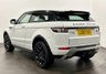 USED 2012 LAND ROVER RANGE ROVER EVOQUE 2.0 SI4 DYNAMIC LUX 3d 240 BHP Striking High Gloss Fuji White, Full Ebony Black Leather, Panoramic Glass Roof,Power Tailgate