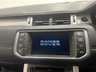 USED 2012 LAND ROVER RANGE ROVER EVOQUE 2.0 SI4 DYNAMIC LUX 3d 240 BHP Striking High Gloss Fuji White, Full Ebony Black Leather, Panoramic Glass Roof,Power Tailgate